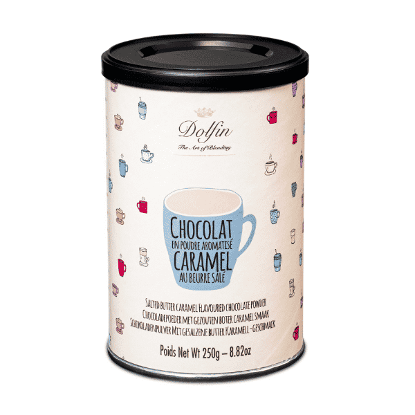 chocolat en poudre-caramel