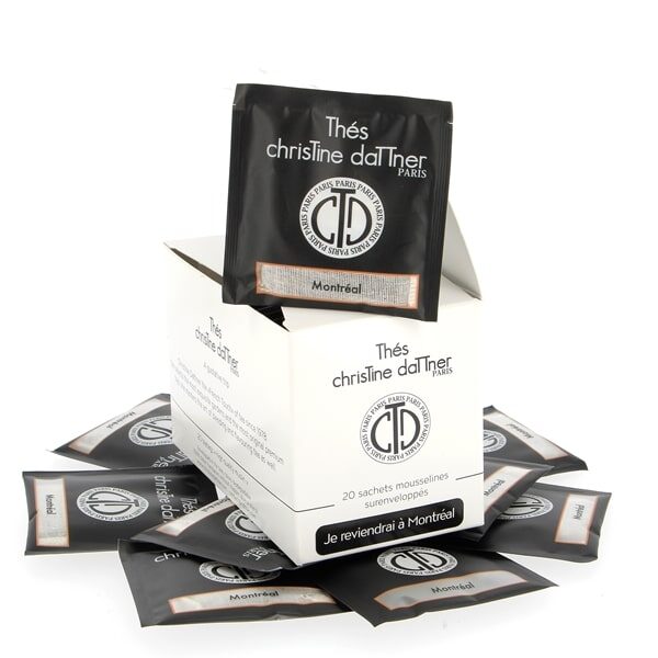 boite de thé-20 sachets-montréal