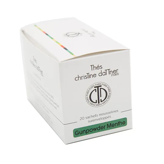 christine dattner the vert gunpowder menthe boite 20